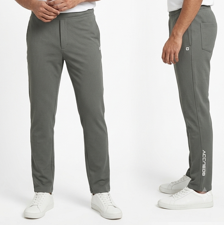 GoBuddy Men's Waffle Trousers